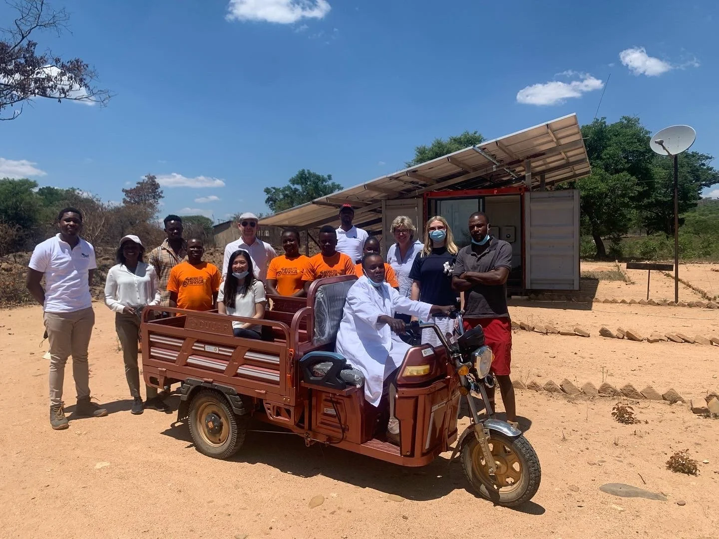 AECF AND SIDA VISIT WEDZA