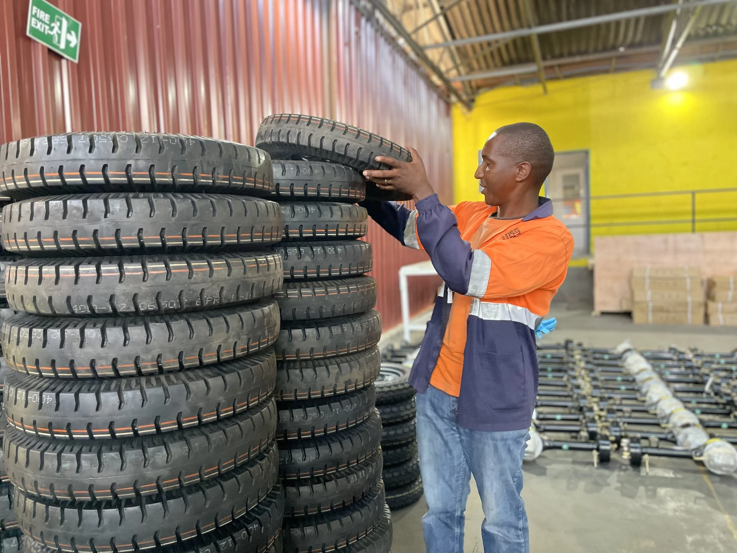 Preparing for Hamba assembly 