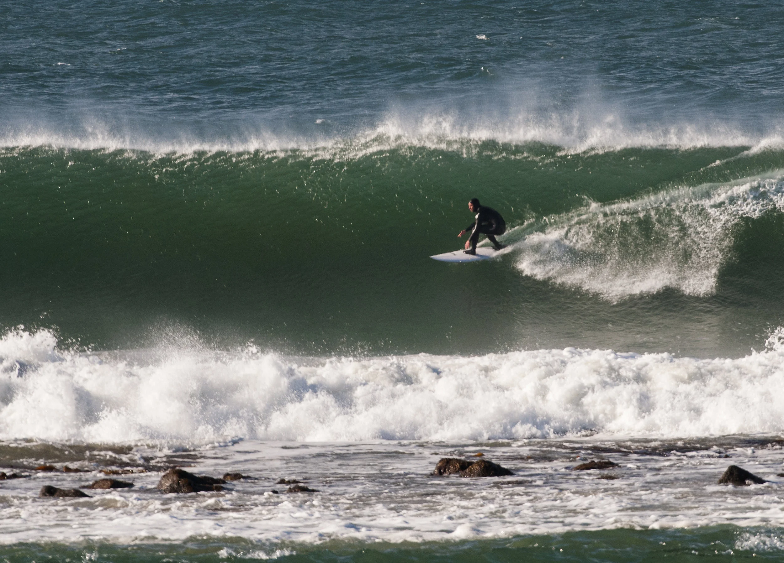 Everyone scored waves at Spot B!