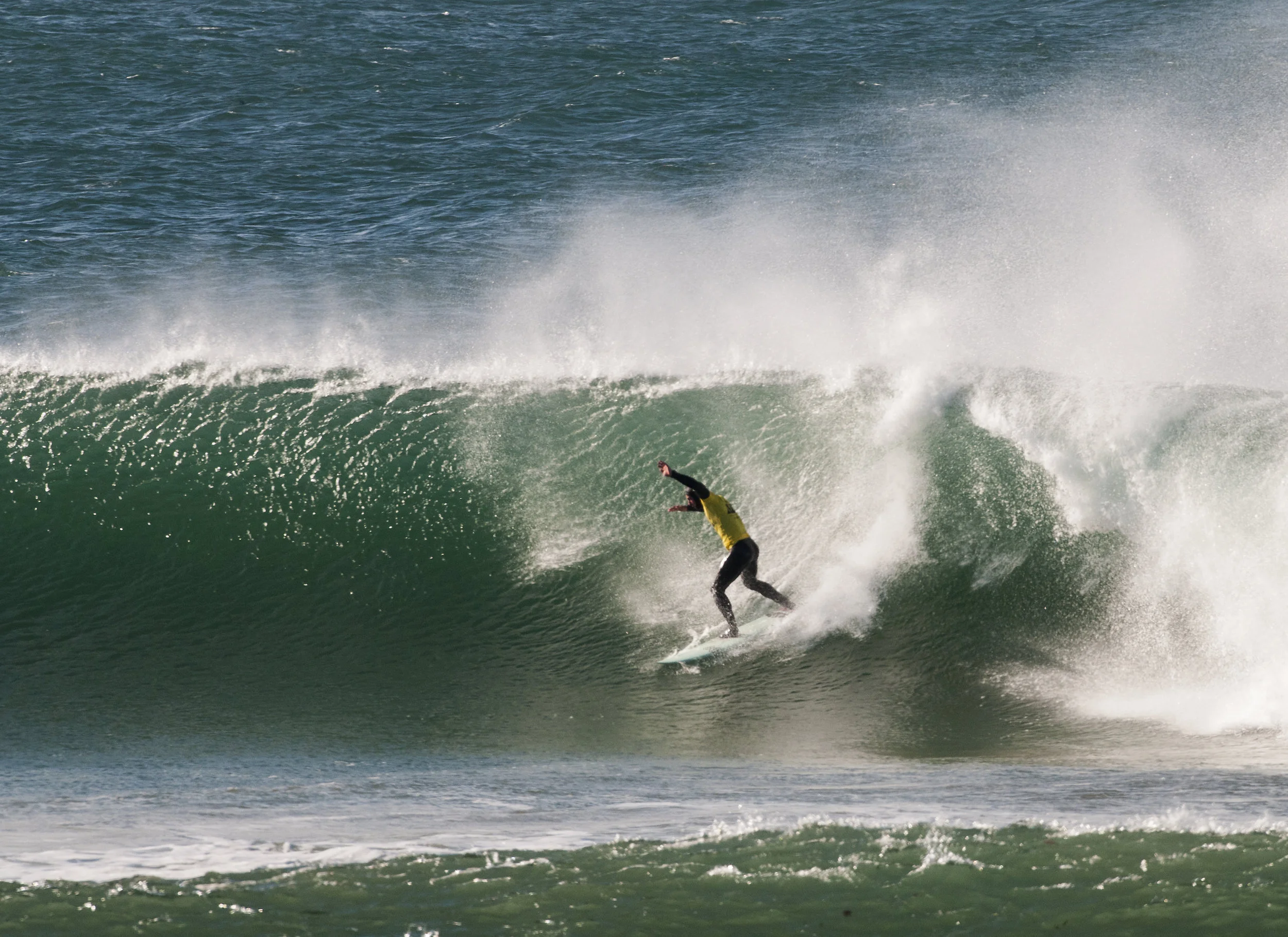 Cam taking a solid drop.