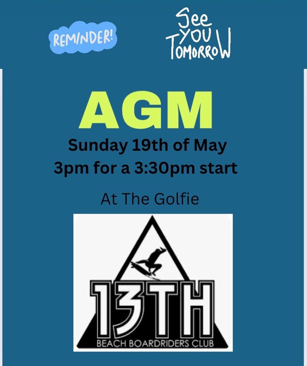 See you all tomorrow for our AGM. We have the following roles to be filled * President * Vice President * Open Comp Director * Grom Comp Director * Secretary * Social Coordinator. No previous experience required. If you&rsquo;re not sure of which rol