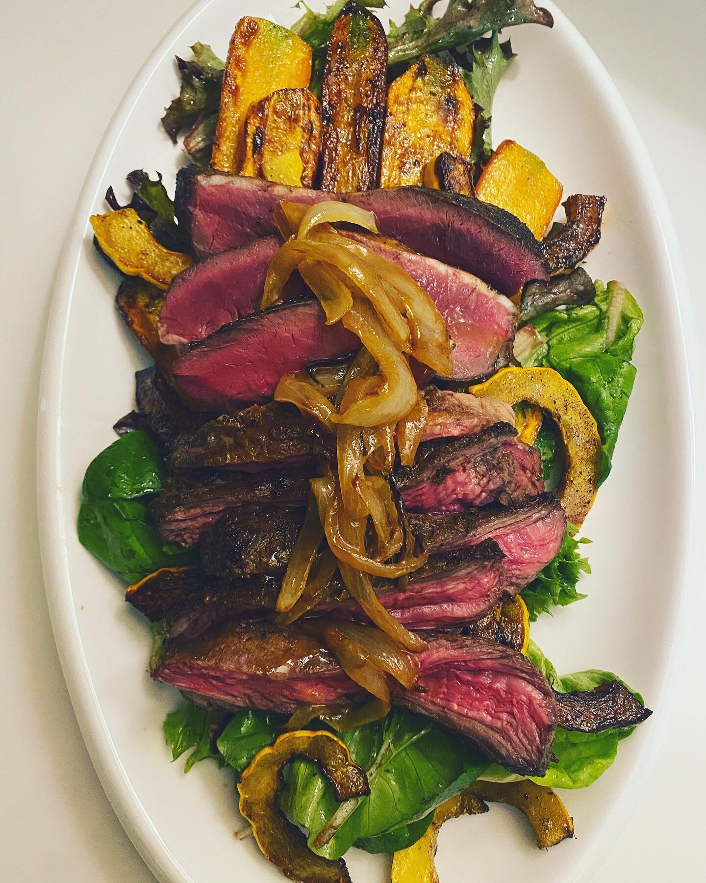 Beef heart and flank, it&rsquo;s what&rsquo;s for dinner 🖤🖤