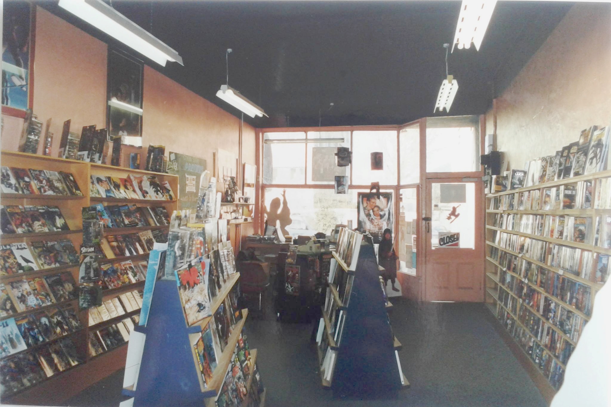 View from the rear of the shop (photo credit Michael Hazlett)