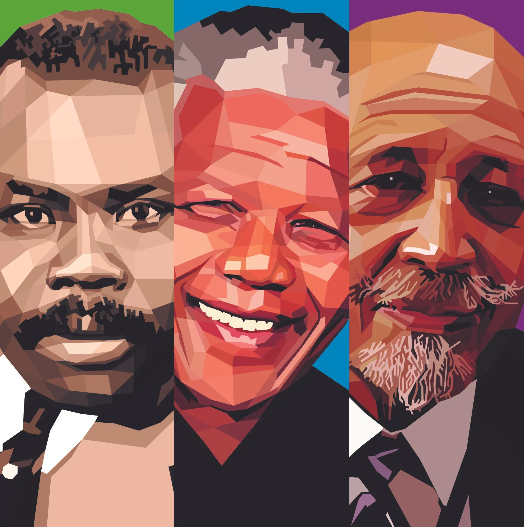 NB: Three Icons Card - MG, NM, WB