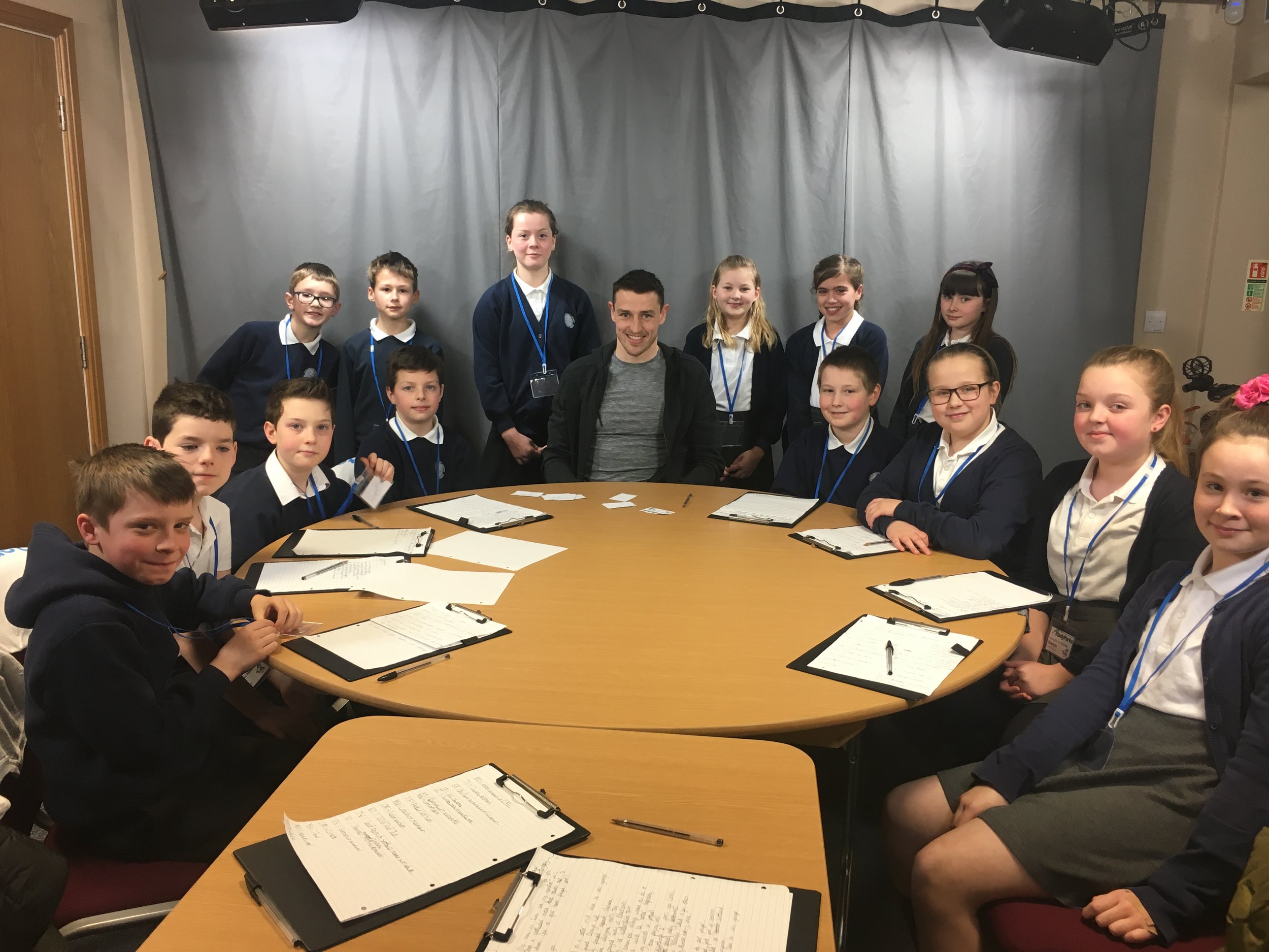 Alkborough Primary with Murray Wallace