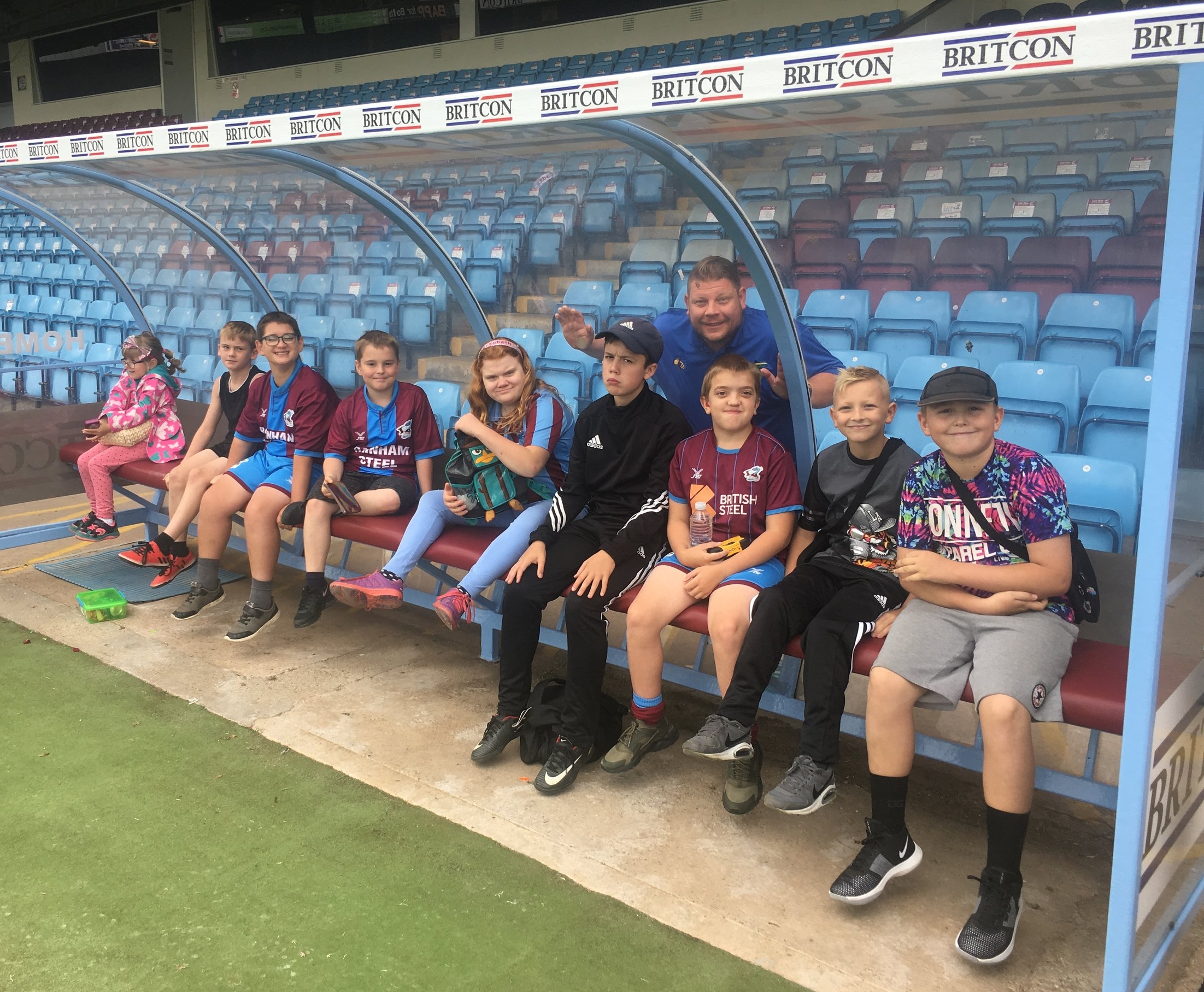 Short Breaks Team - Glanford Park ground tour 