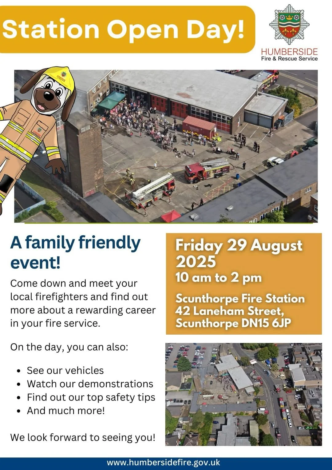 Firestation Open Day - Friday 29th August