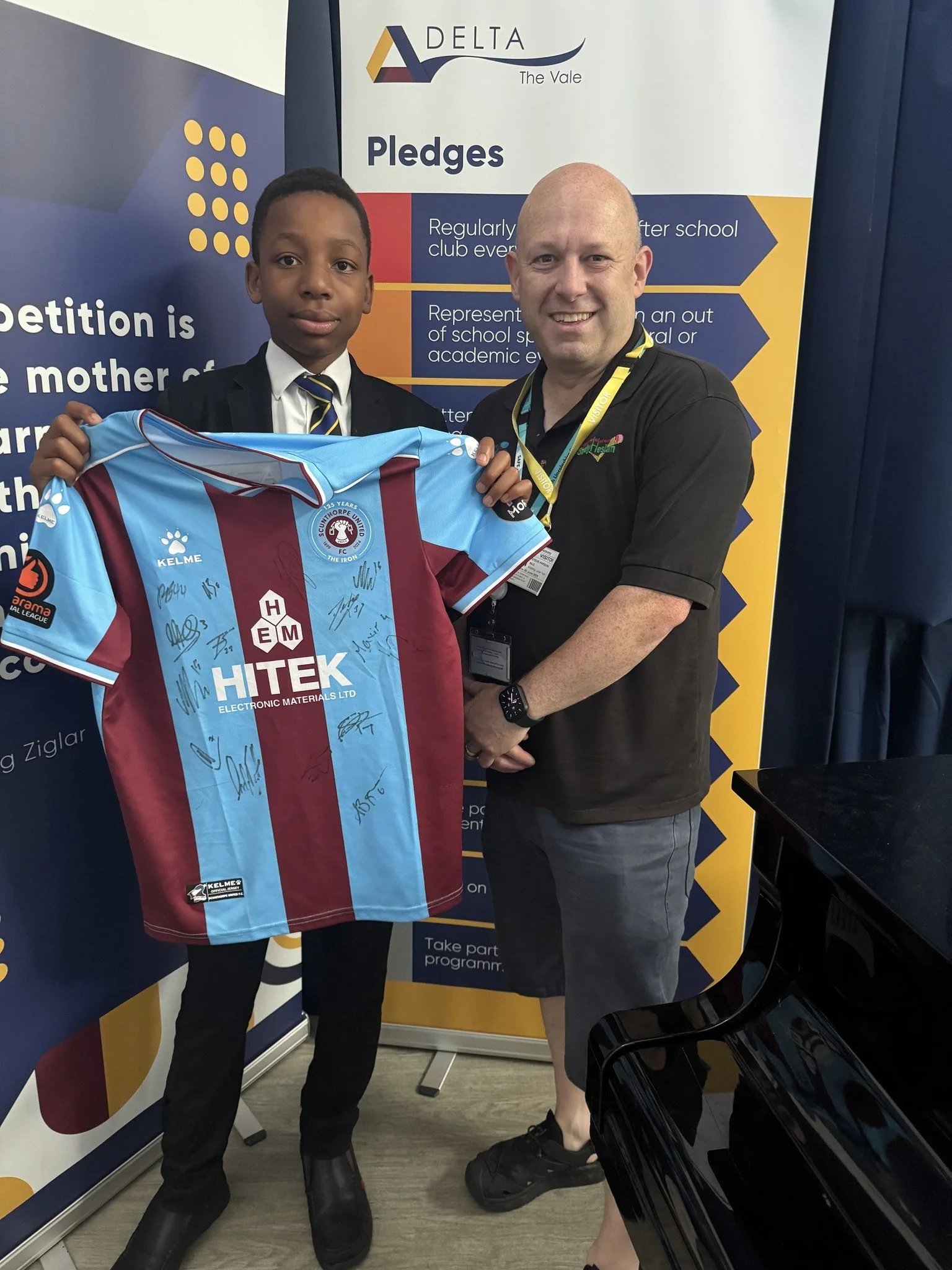 Reading Stars Scunthorpe United Shirt Winner