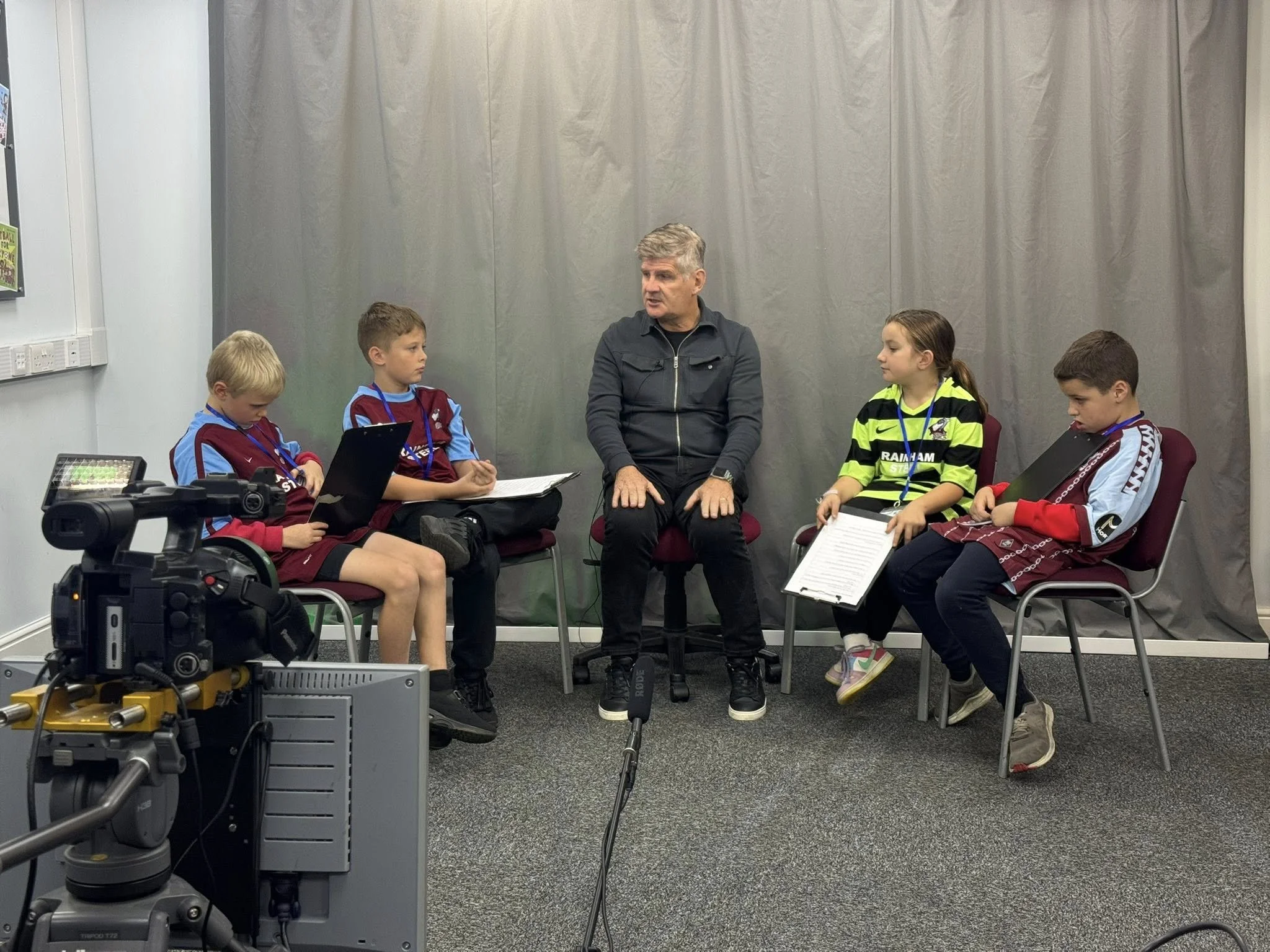 Run With It Programme - Brigg Primary Interview Time!