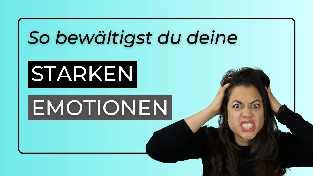 EMOTIONEN kontrollieren -&nbsp;  So gehst du GESUND mit deinen Gefühlen um!