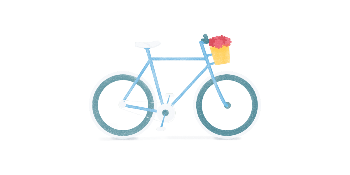 BIKE MORE Choose to bike instead of driving whenever possible.