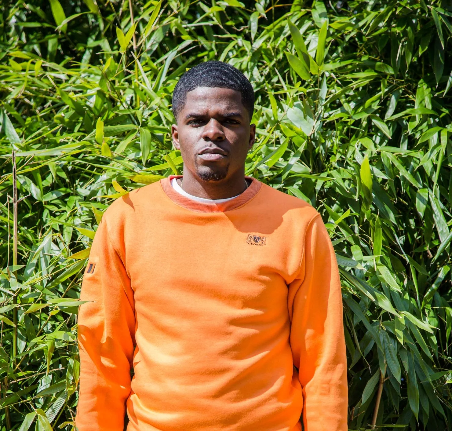 Orange Logo Sweatshirt