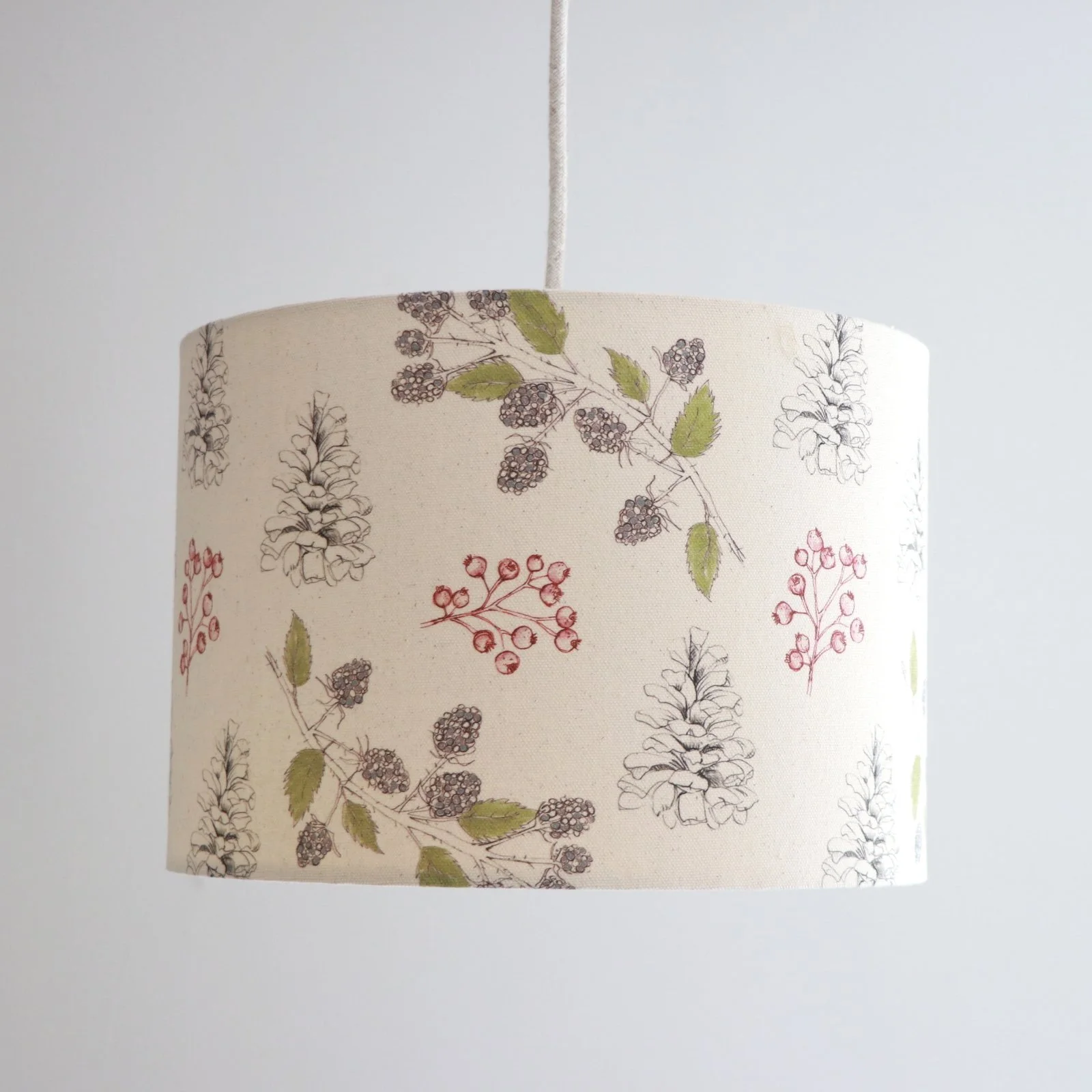 Autumn Inspired Natural Organic Lampshade