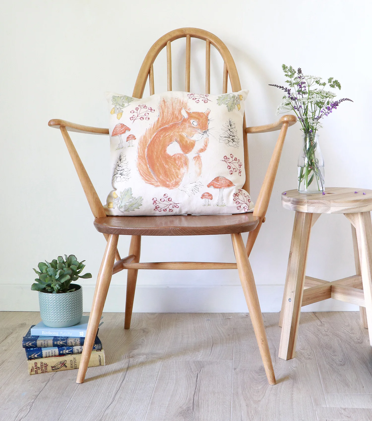 Squirrel Cushion Seed Home Designs