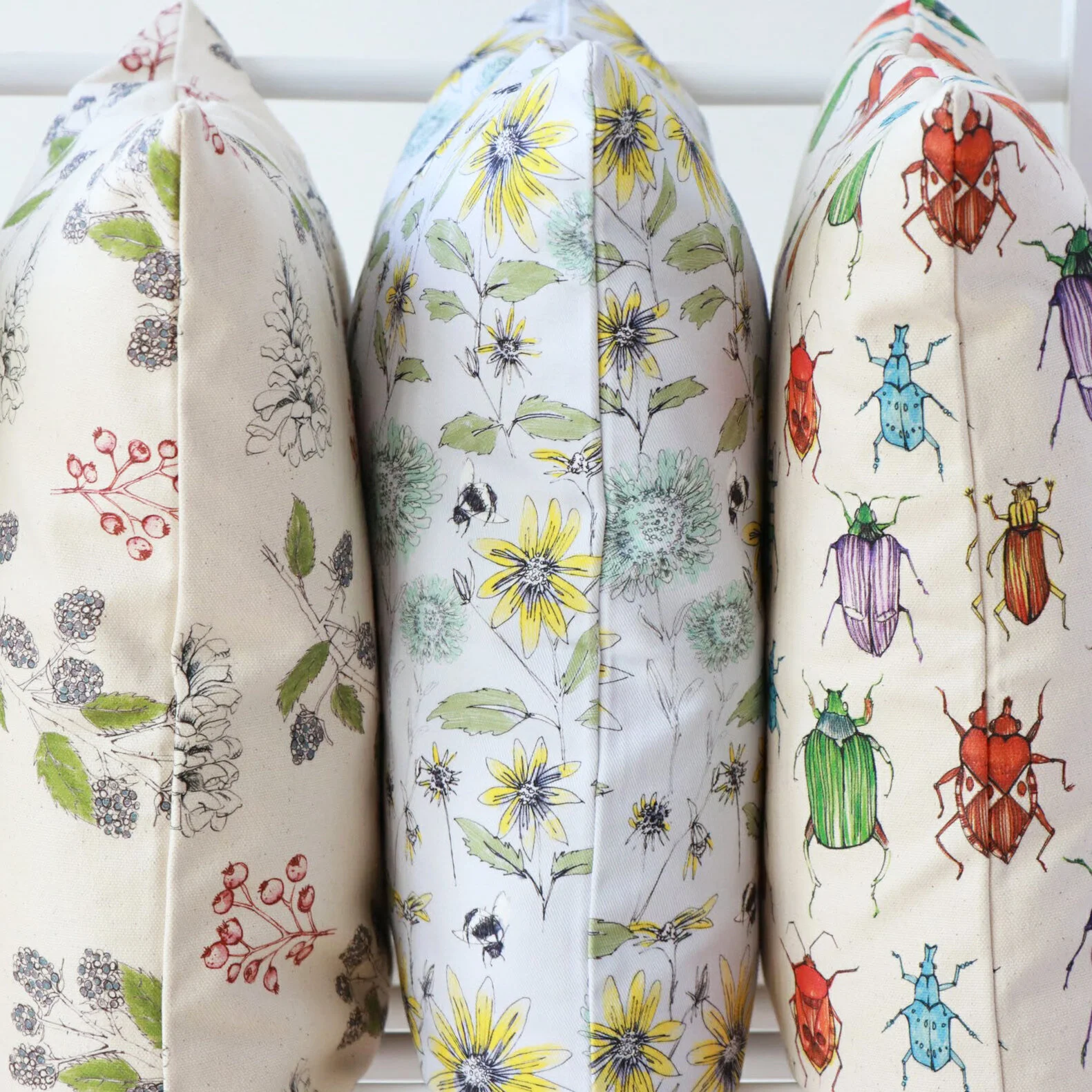 Seed Home Designs Sustainable Cushions, Cornwall, UK