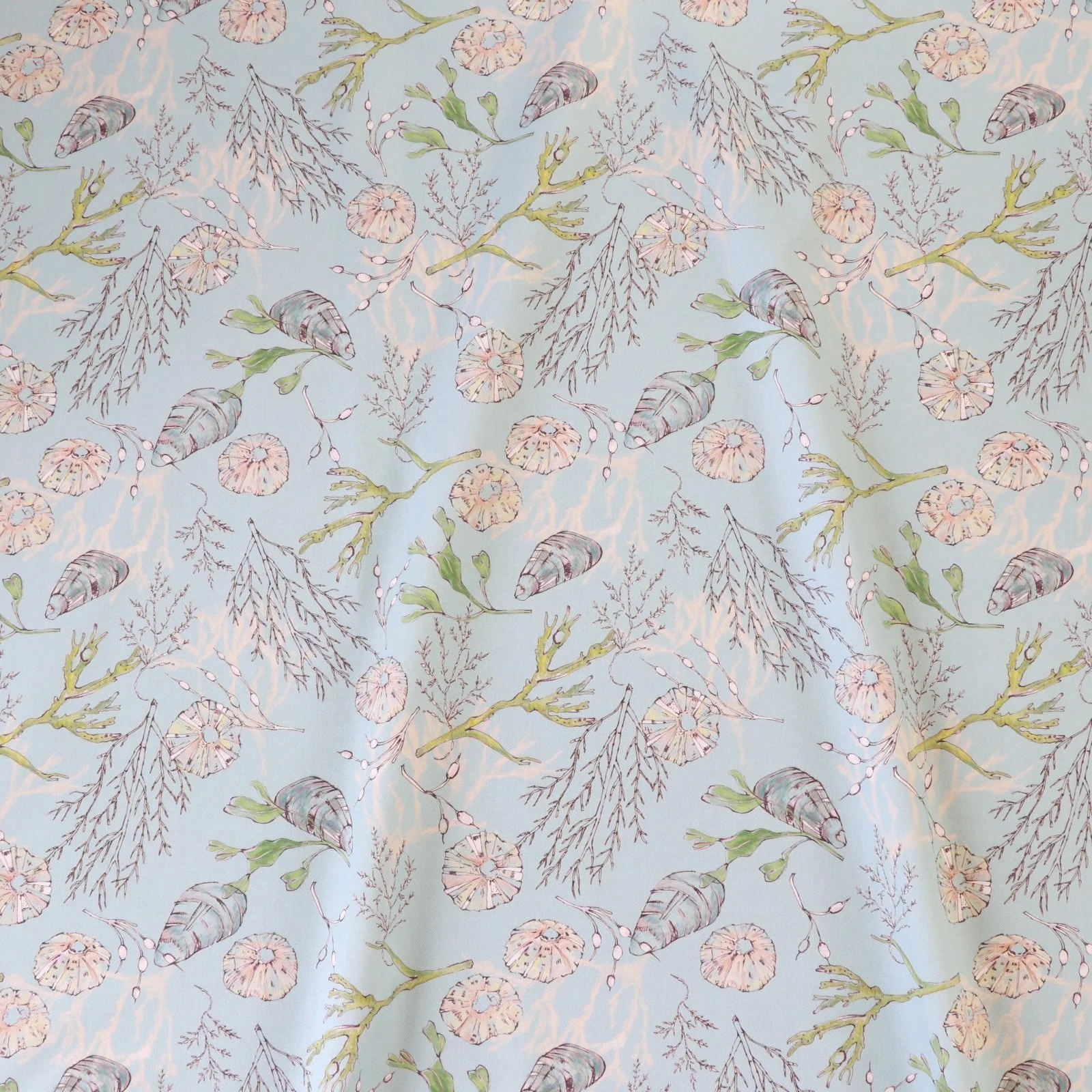 Coastal Cove Cornish Coastline Inspired Designer Fabric — Seed Home Designs