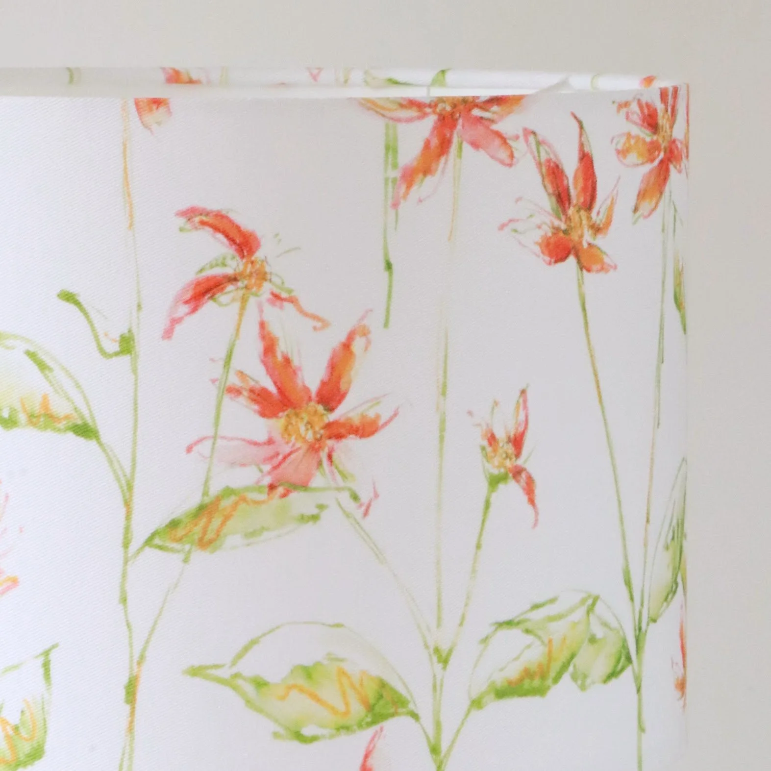 Daisy Lampshade Hand Rolled in Cornwall