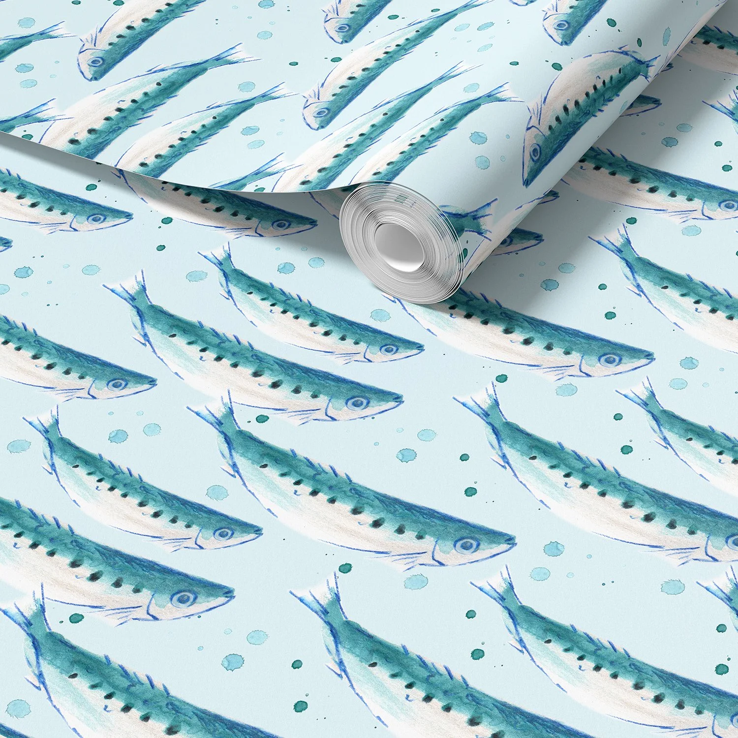 Swimming Sardines-Tidal Blue-Wallpaper Roll-SHD.jpg
