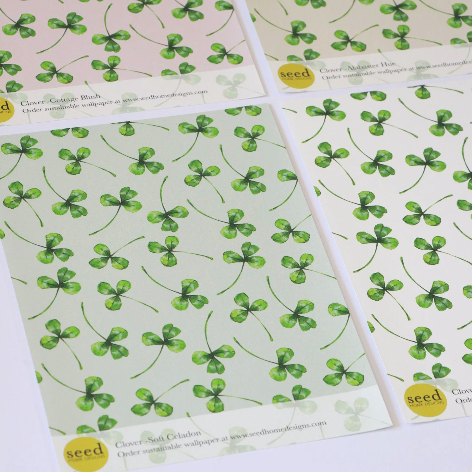 Green-Clover-Eco-Friendly-Wallpaper-by-Seed-Home-Designs