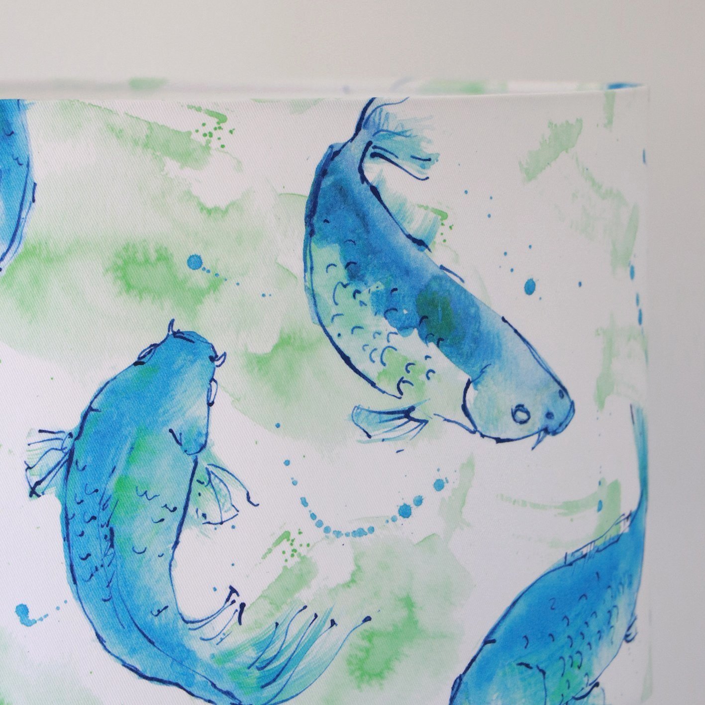 A Shoal of Fish Coastal Lampshade | by Seed Home Designs | Cornwall, UK