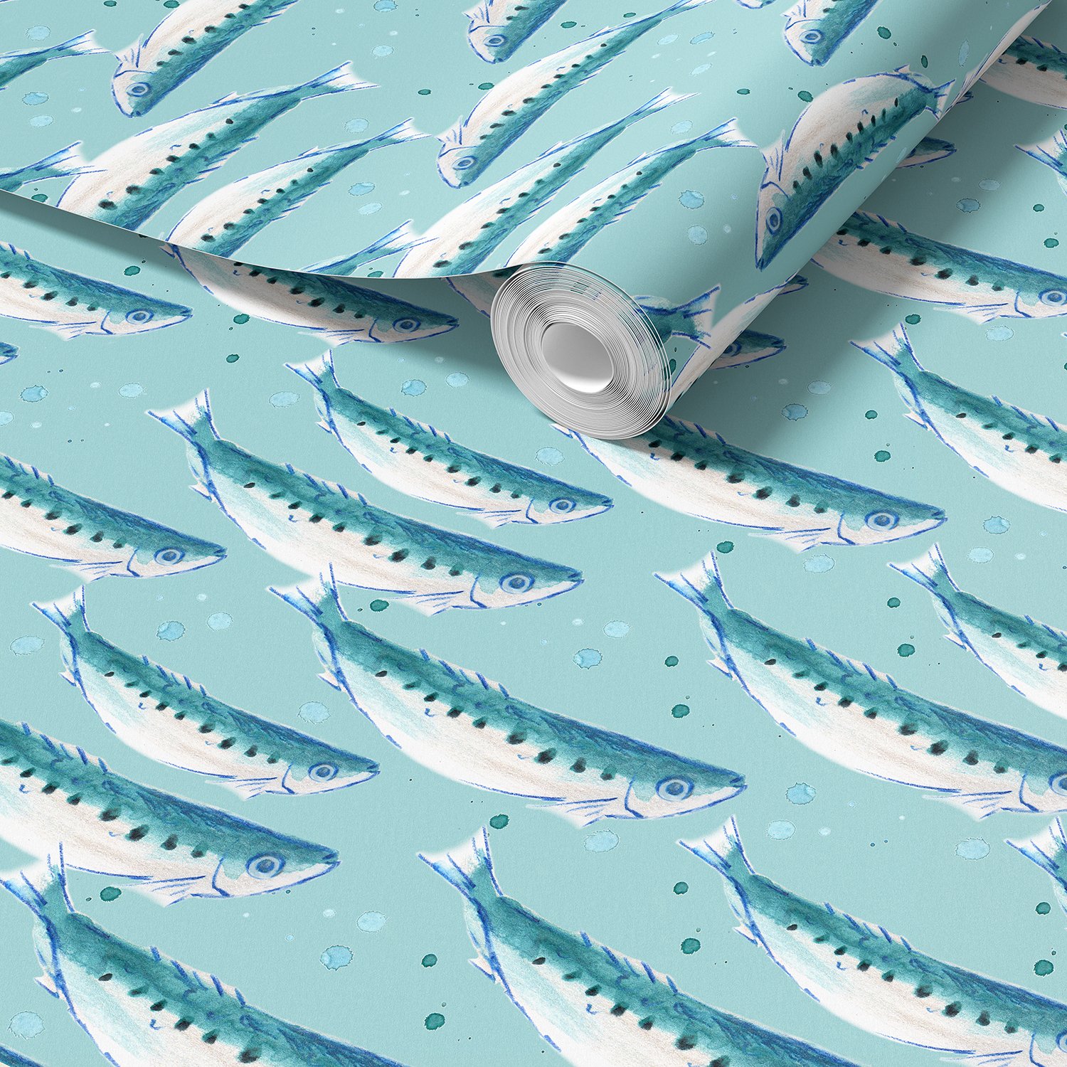 Swimming Sardines-Turquoise Seas-Wallpaper Roll-SHD.jpg