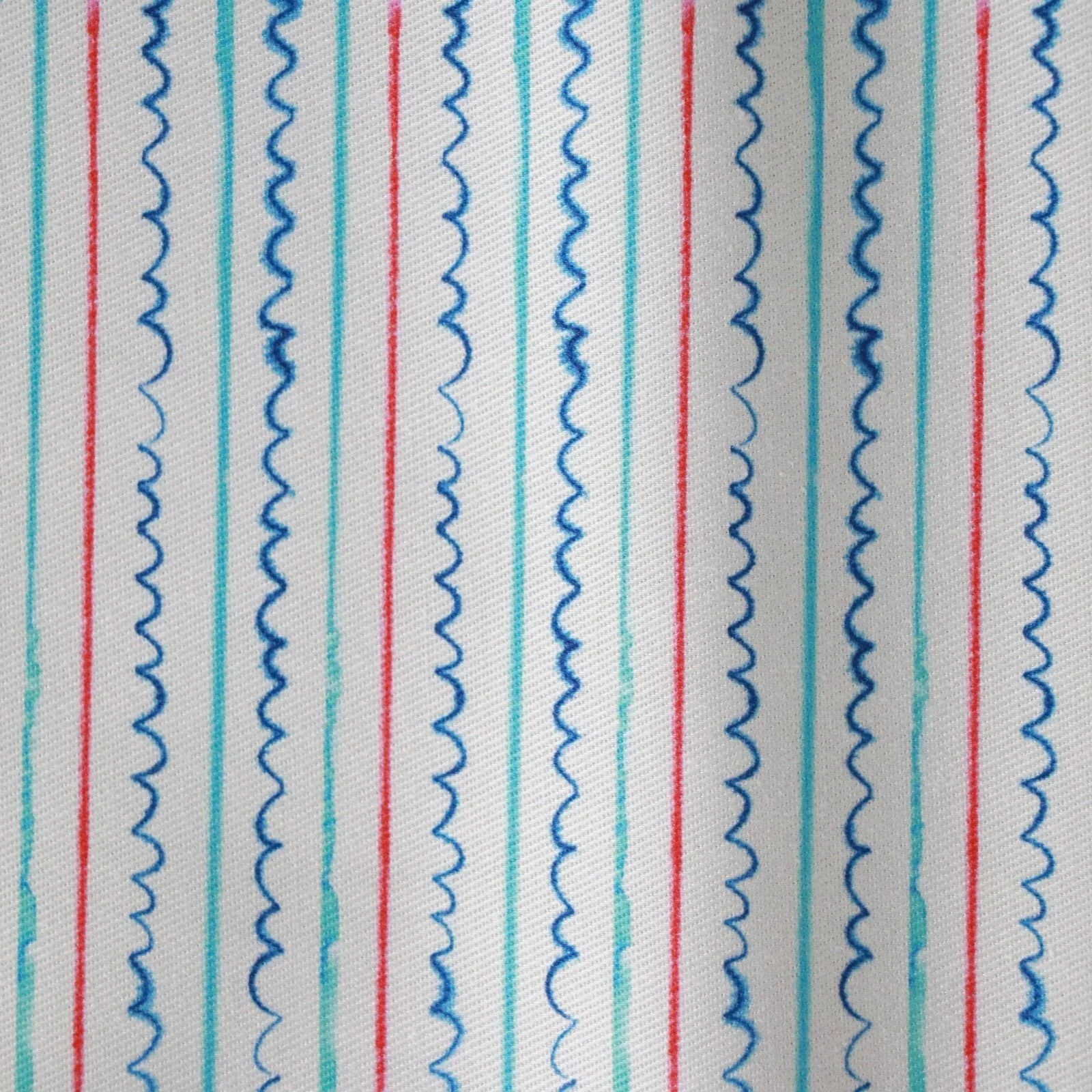 Sail Ahoy Cotton Fabric Stripe Detail