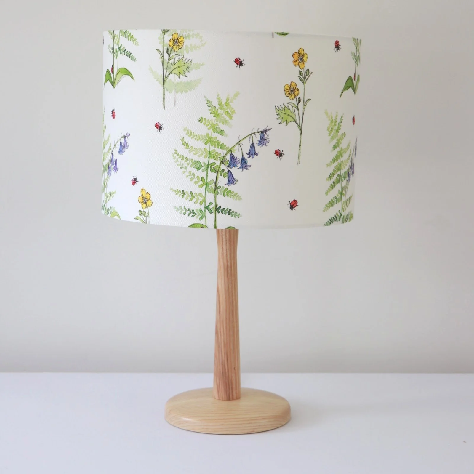 Bluebell and Buttercup Cornish Lampshade | Sale