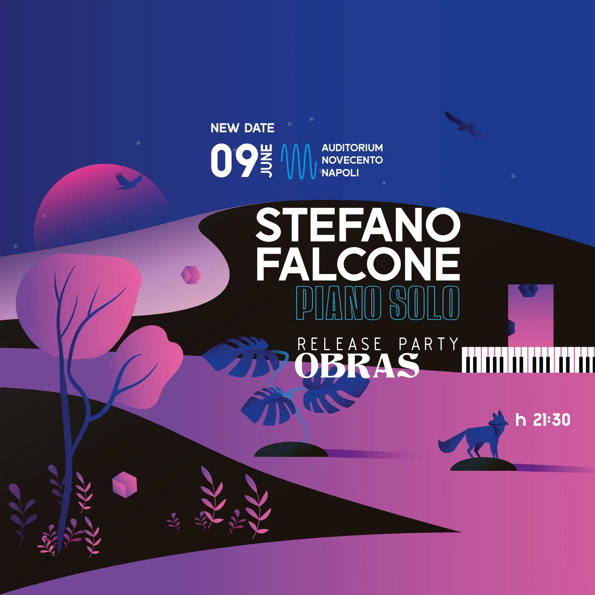 Stefano Falcone // Piano Solo_OBRAS release concert 