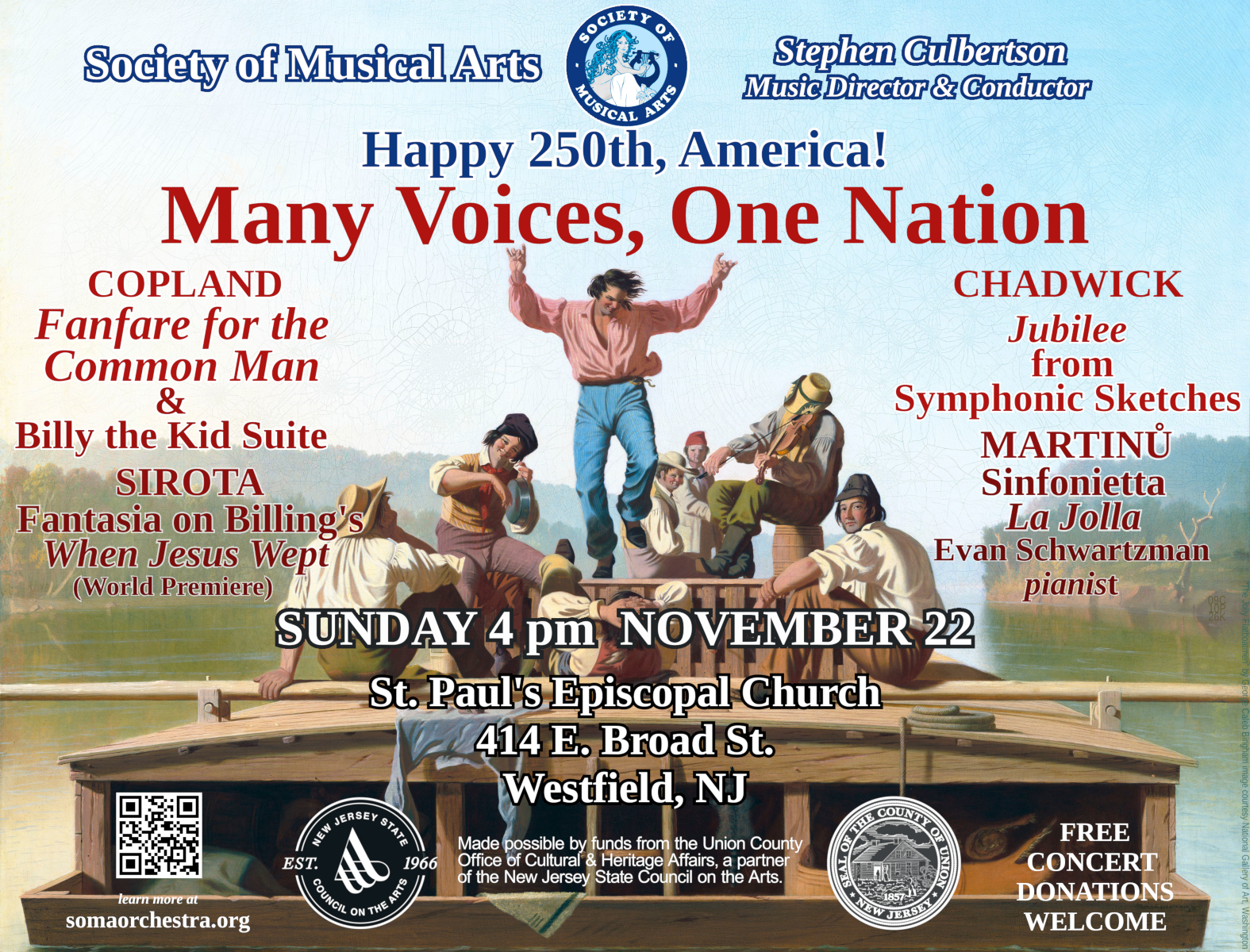 Fall Concert: Happy 250th Again, America!