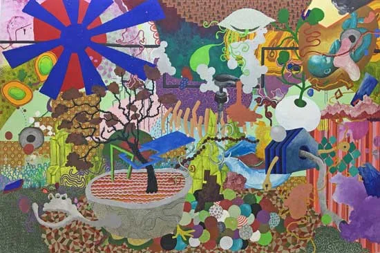 Measuring seven feet by nine feet, ‘Brave’ was assessed by Town & Country Magazine as one of the most valuable works at Art Fair Philippines 2019 fetching a price of P2.6 million.