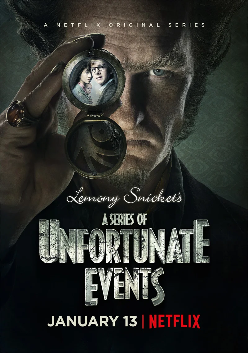 "A SERIES OF UNFORTUNATE EVENTS", PRODUCED BY NETFLIX