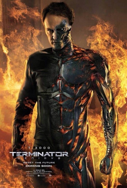 JASON CLARKE AS "T-3000" FOR "TERMINATOR GENISYS", PRODUCED BY PARAMOUNT PICTURES