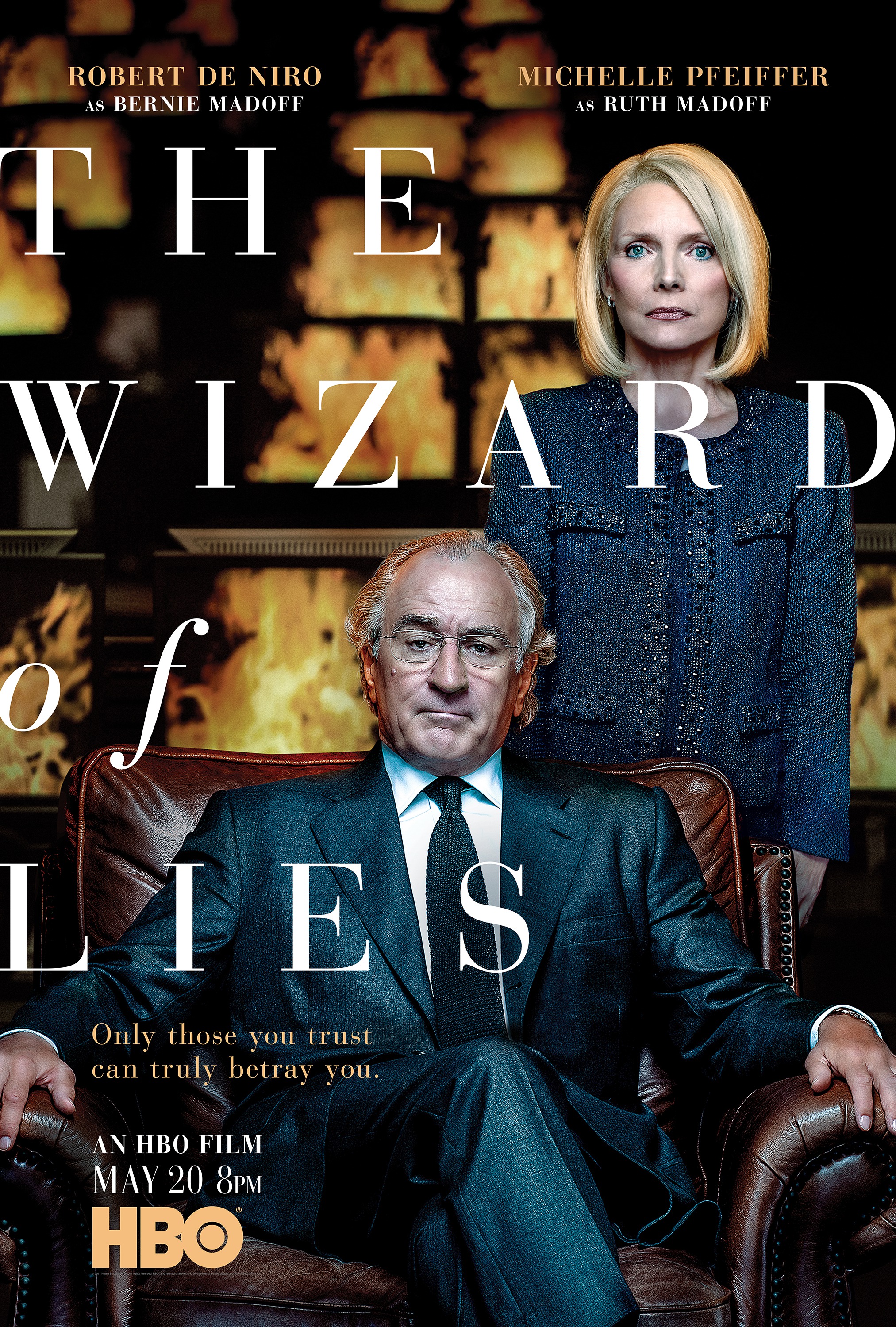 ROBERT DENIRO AND MICHELLE PFEIFFER FOR "THE WIZARD OF LIES", PRODUCED BY HBO