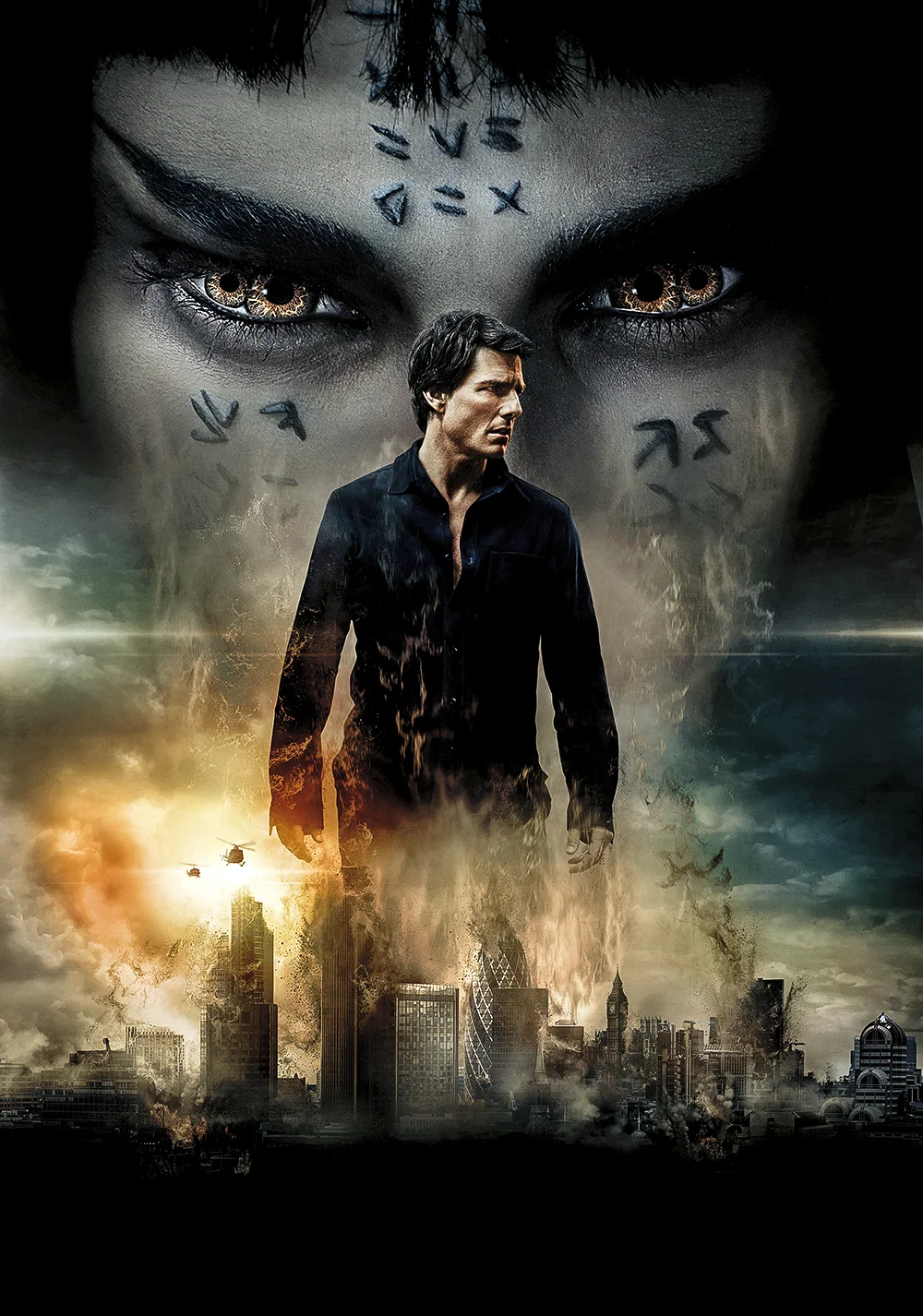 TOM CRUISE AND SOFIA BOUTELLA FOR "THE MUMMY", PRODUCED BY UNIVERSAL PICTURES