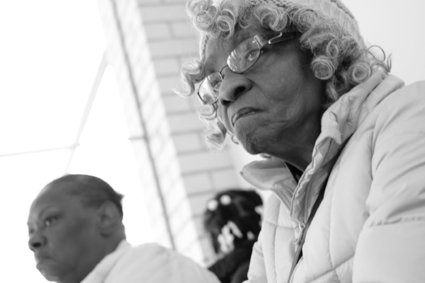 Elderly lady, Minneapolis, May 2017