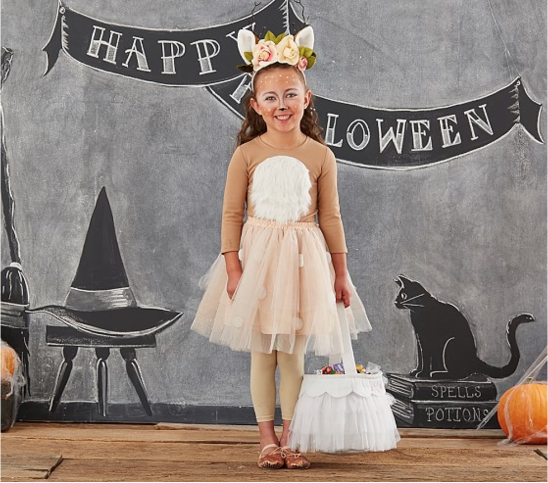 {Pottery Barn Kids} Woodland Deer Tutu Halloween Costume $79