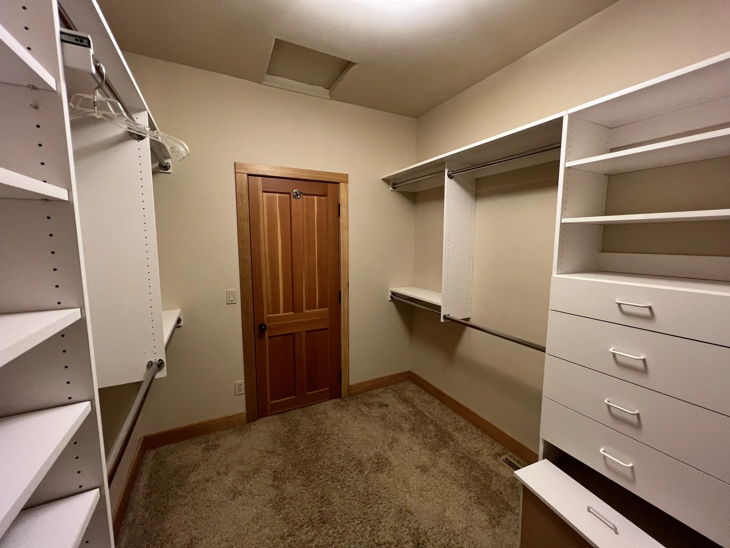 Before: Master Closet