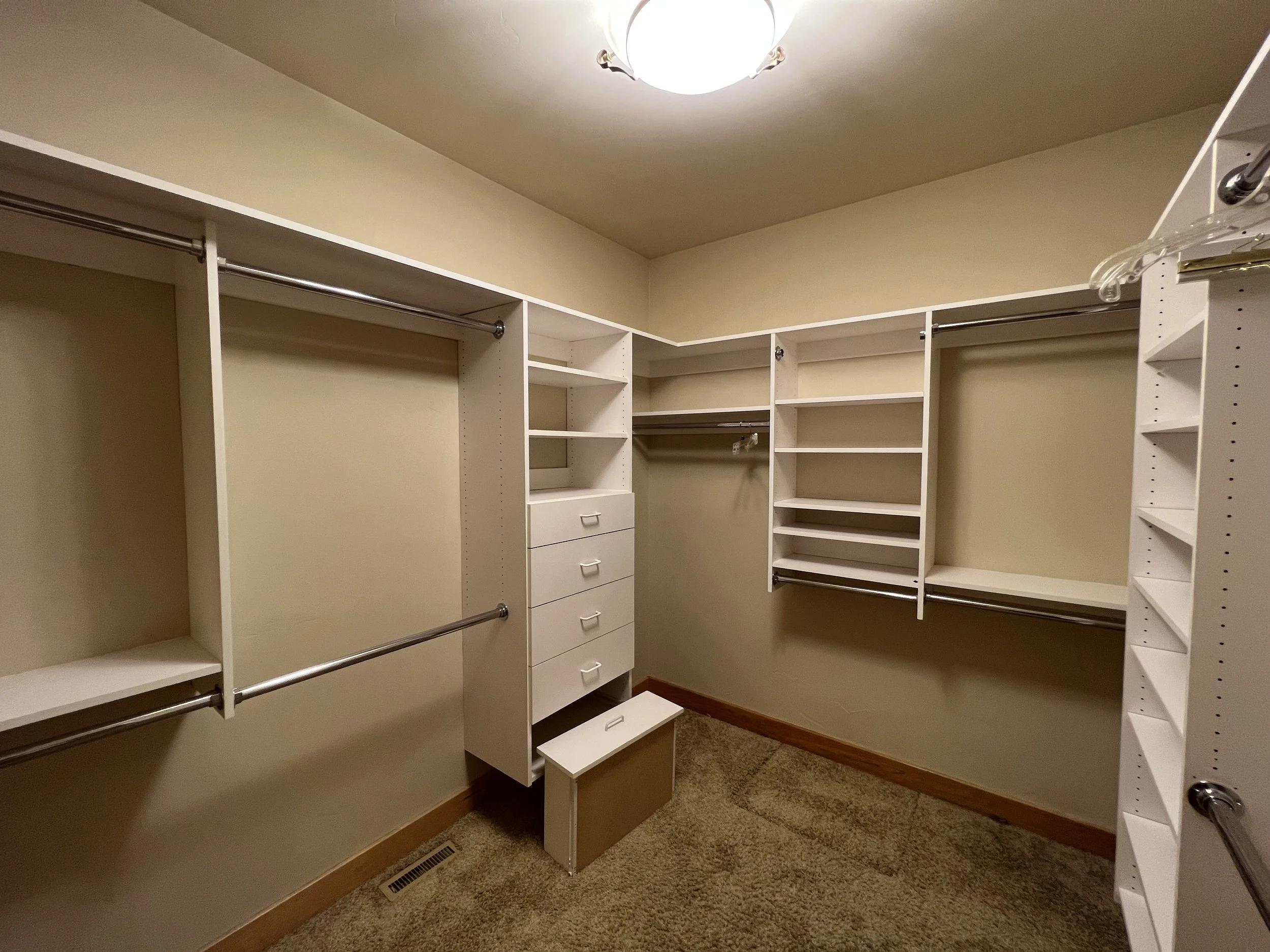 Before: Master Closet