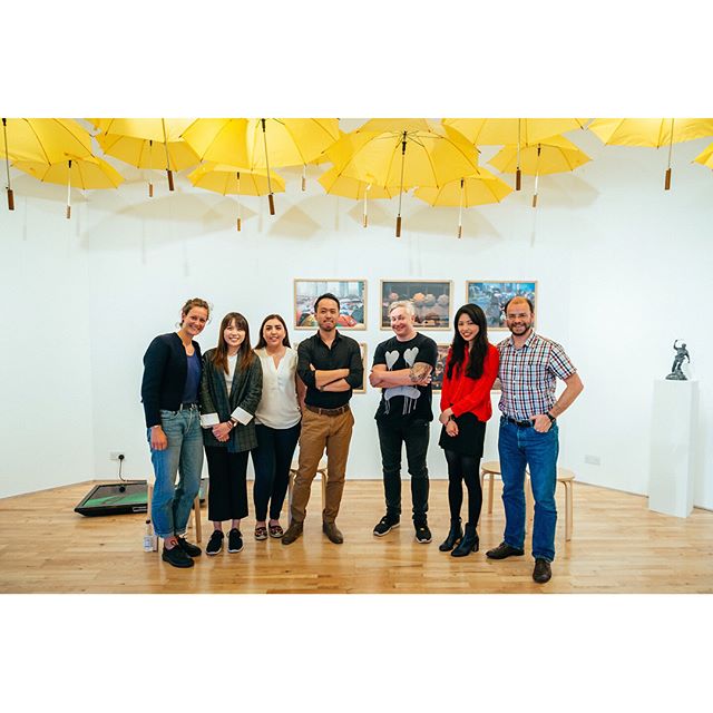 Thank you @clementinemarcelli @kayolu @artexchange for exhibiting my work and hosting the Q&A. You guys put on a wonderful exhibition. Thanks! #photographyexhibition #exhibition #photojournalism #umbrellamovement #qanda