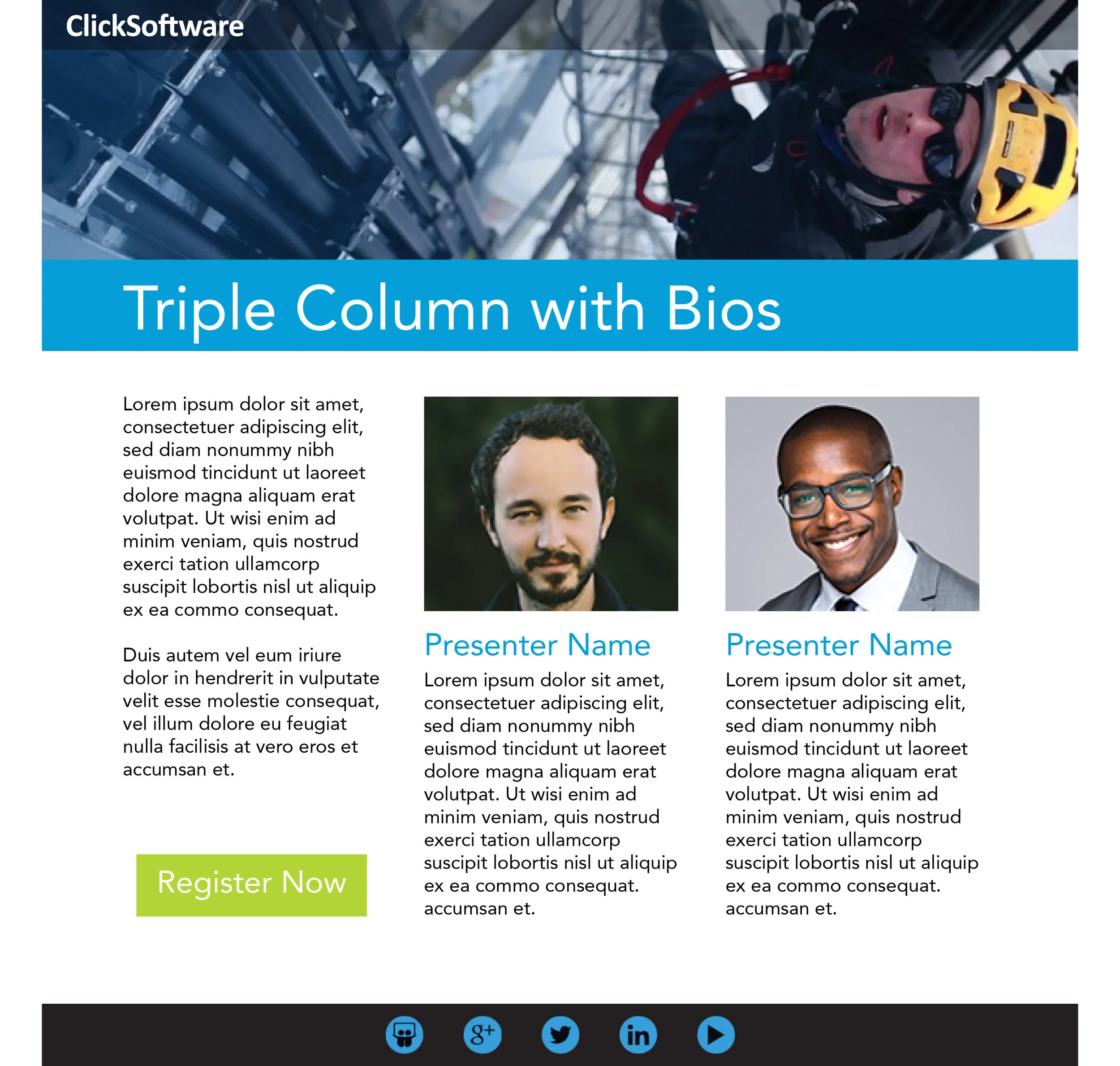 Marketo Email Mockups