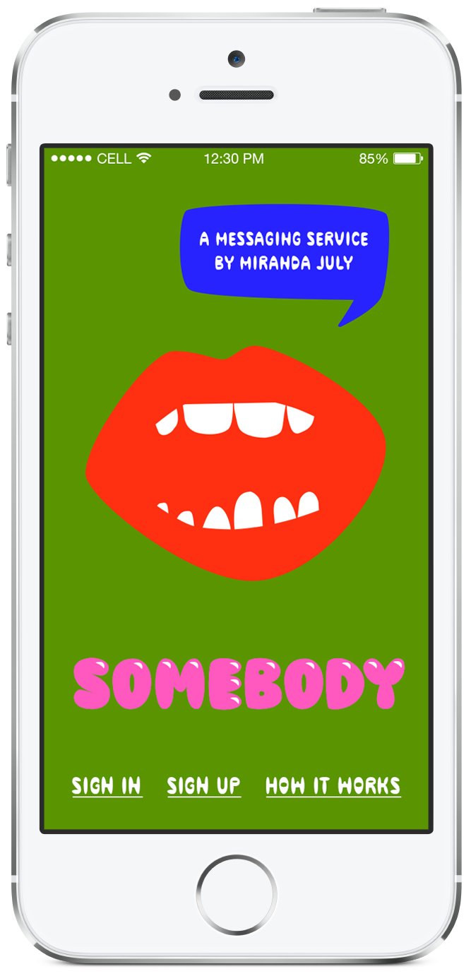 Miranda July x Prada — Somebody iOS App