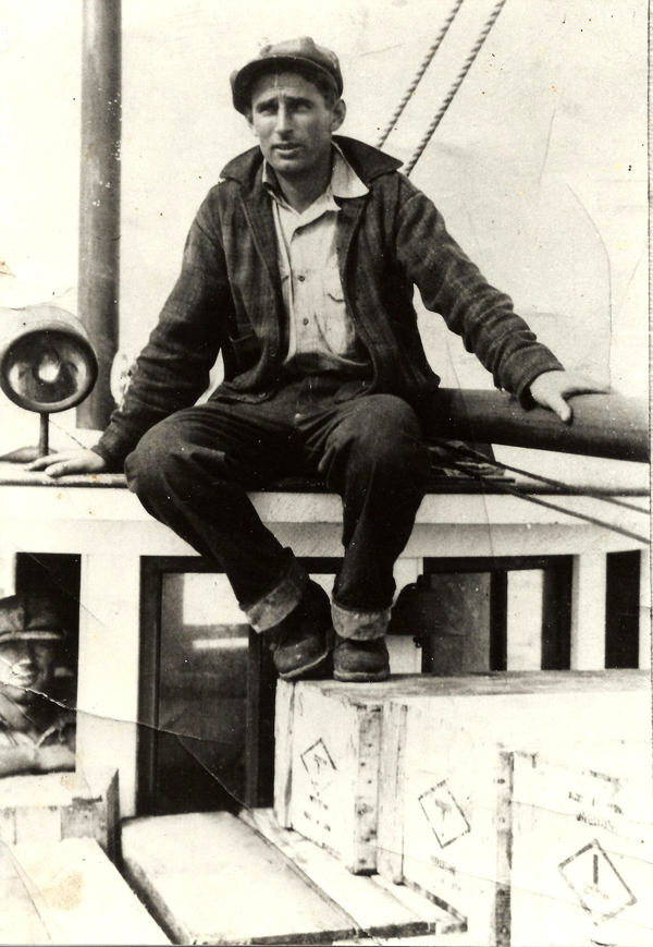 Harlan Herrold, circa 1940's, Illwaco, WA