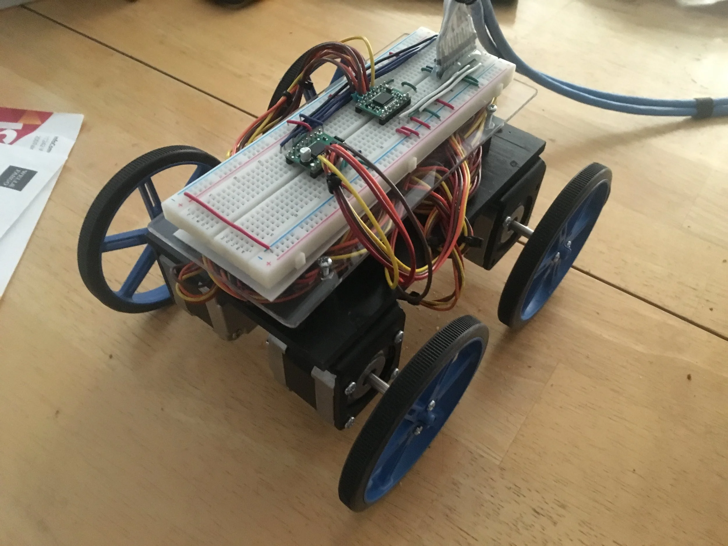 Assembled RC car