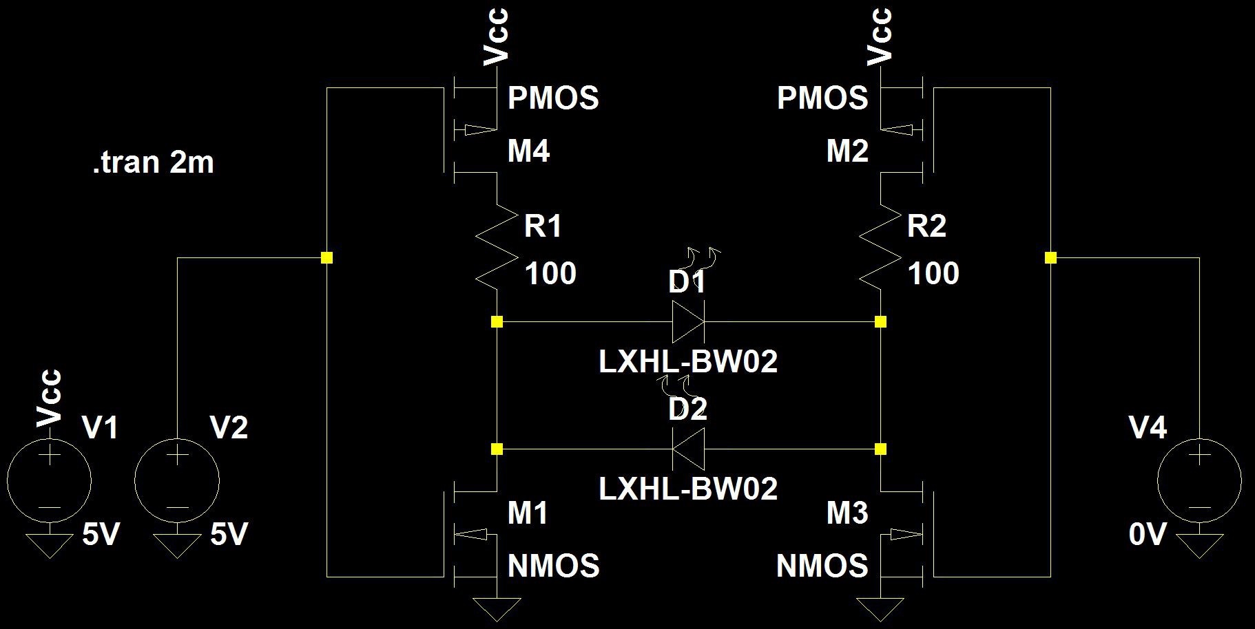 Tri-state with MOSFETs