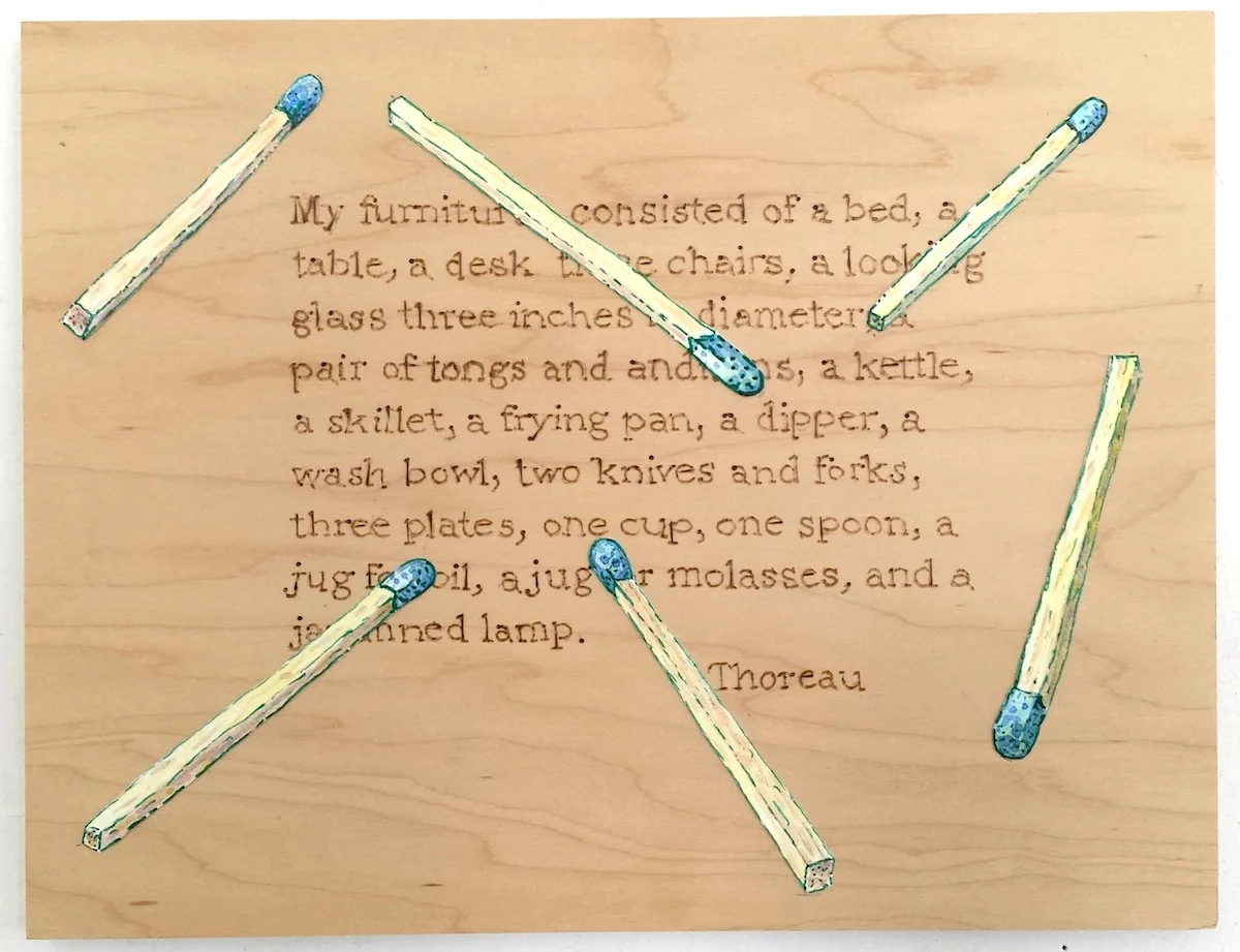 Useful Objects #11 (Thoreau's objects)