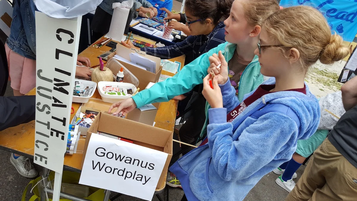 CCC Gowanus Word Play Project, Expo Gowanus 2017