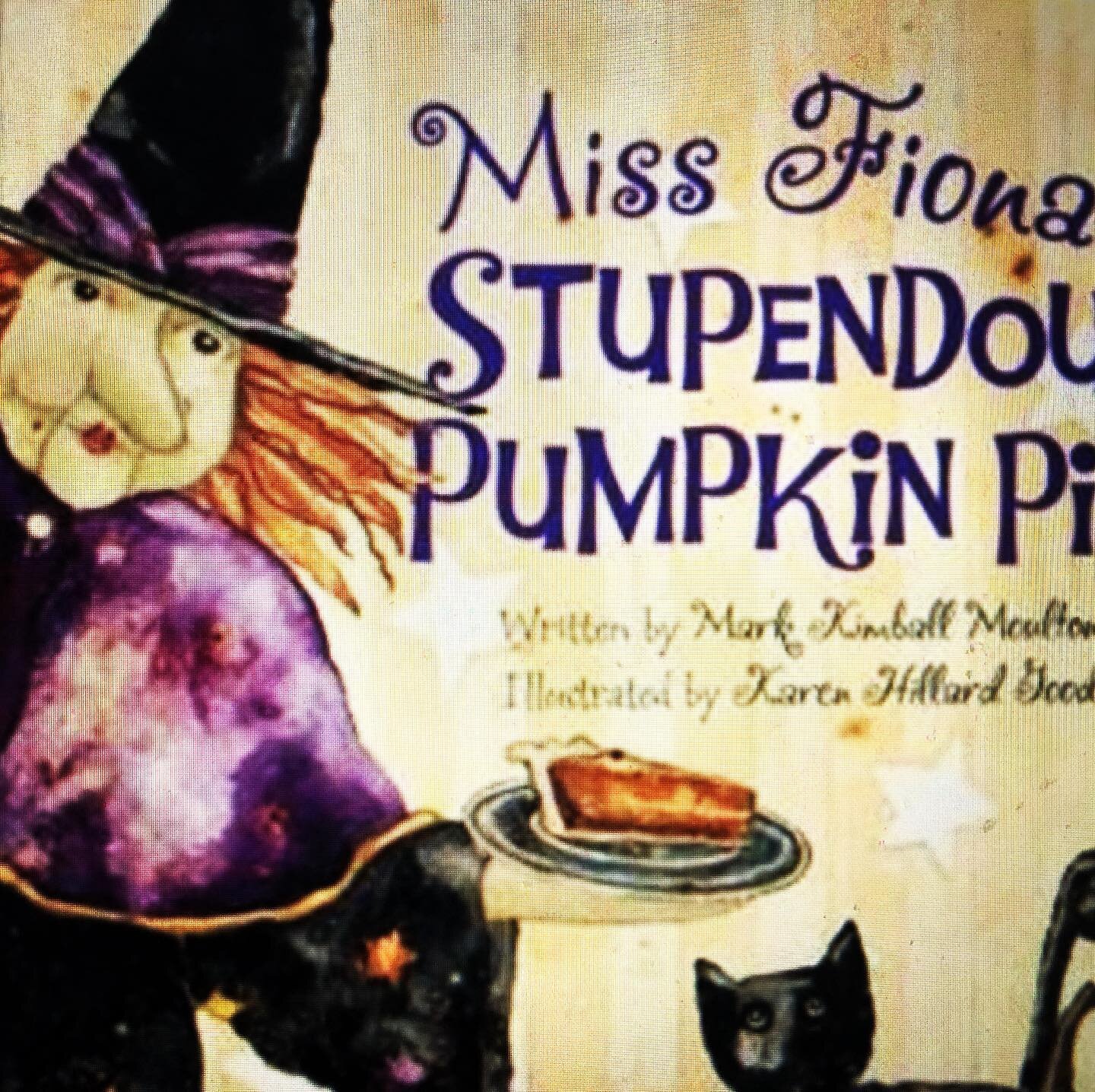 This autumn I will transform into Miss Fiona as I share her tale about Stupendous Pumpkin Pies!