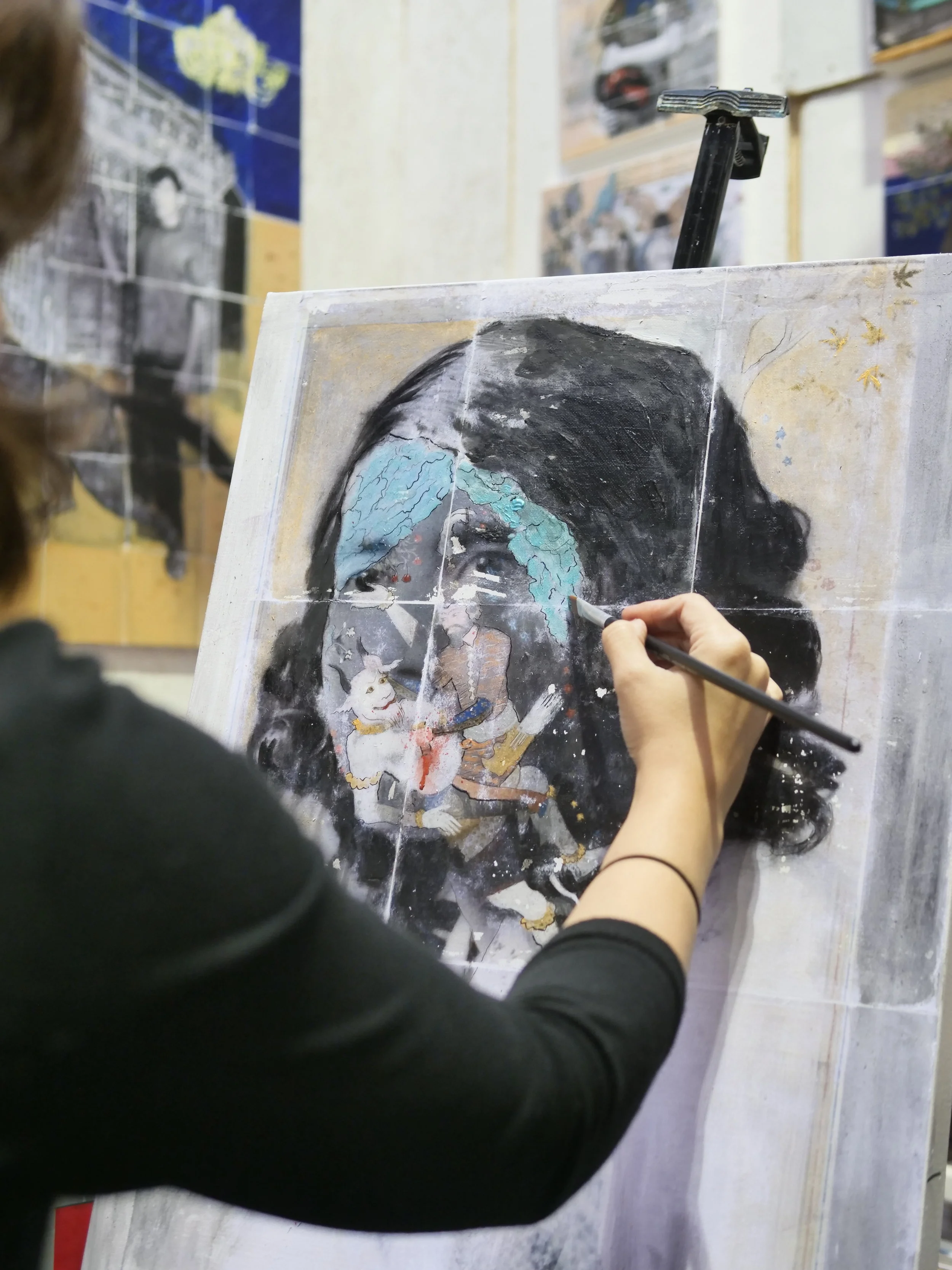 Maliheh Zafarnezhad, Photo Manipulation Series