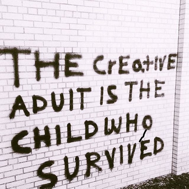 Here&rsquo;s to all you survivors. Keep up the good work and stay strong... being human is a journey of the spirit. Shine on, soul fam. 🤘🏼 repost- @streetartglobe #fallinlovewithyouruniverse #artisreal #artistlifestyle #artislife #createwhatyouwish