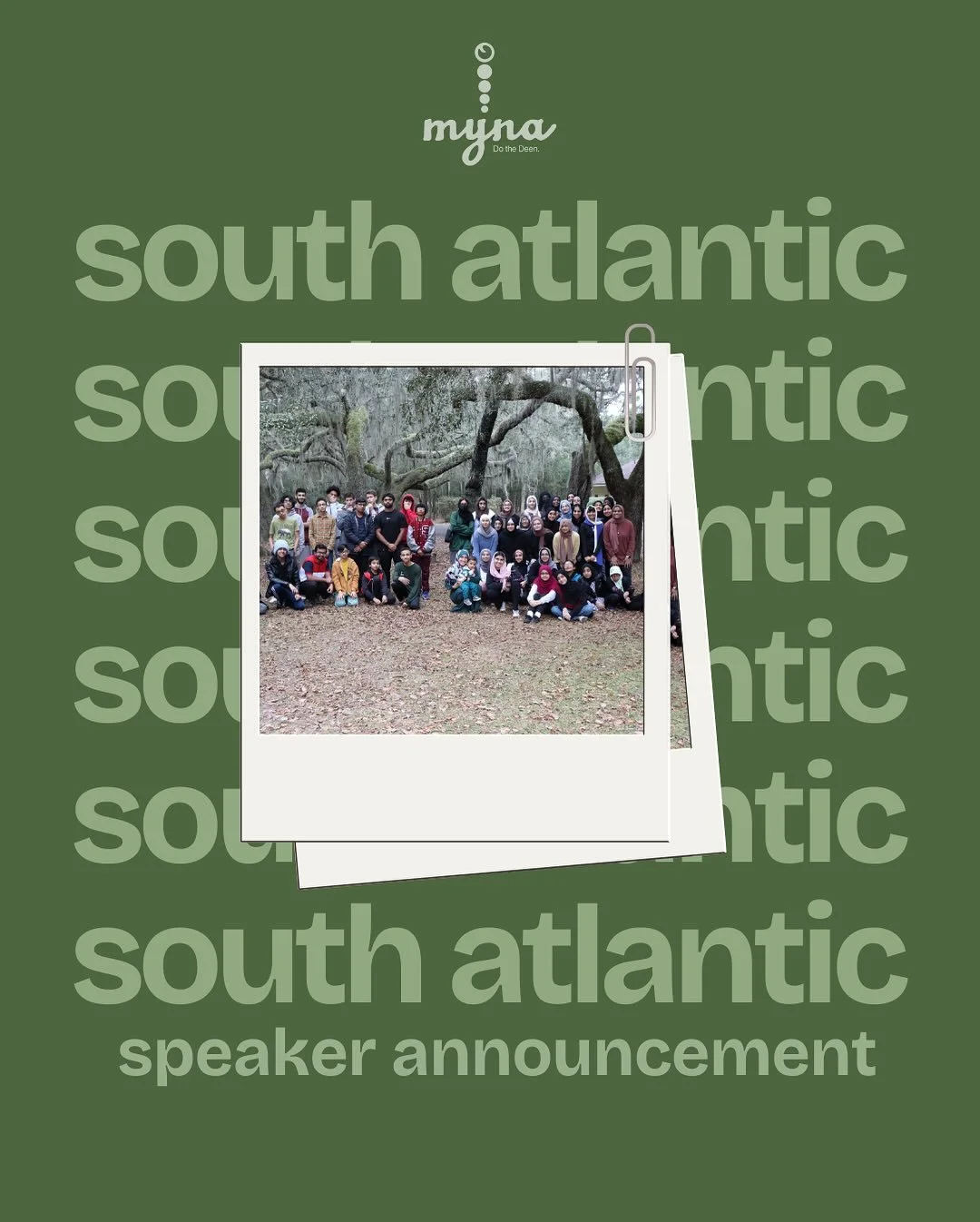 SOUTH ATLANTIC SPEAKER ANNOUNCEMENT 🗣️🏕️- Swipe to see our amazing speakers for @mynasouthatlantic summer camp!! We can&rsquo;t wait to see all of our amazing speakers at camp! #southatlantic #myna #summercamp #muslim #youth #camp #myslimyouthofnor